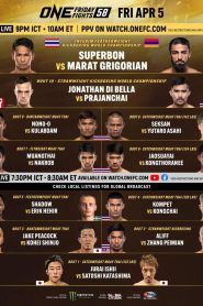 ONE Friday Fights 58: Superbon vs. Grigorian 3