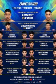 ONE Friday Fights 96: Komawut vs. Panrit 2